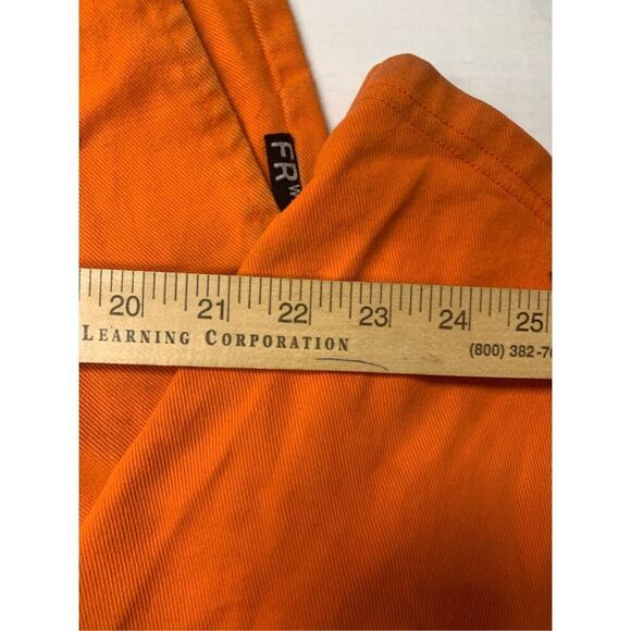 Vintage Orange Denim Paperback Jeans - Picture 7 of 7
